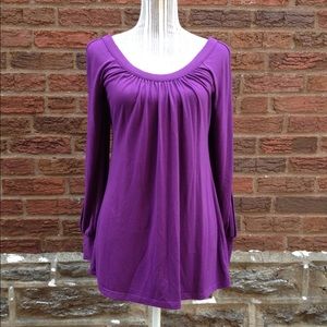 Purple top and pants